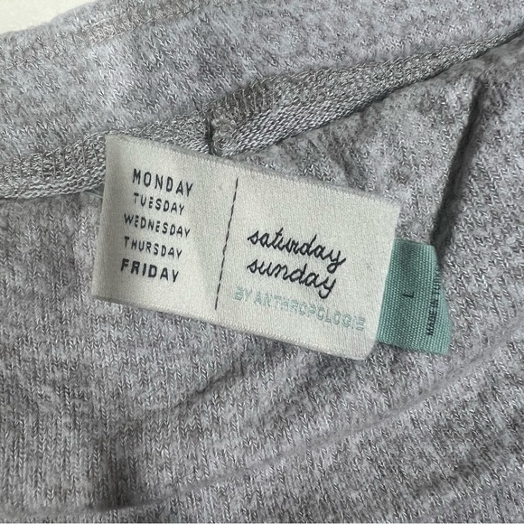 Anthropologie Gray Button-Detail Pants - Picture 7 of 10